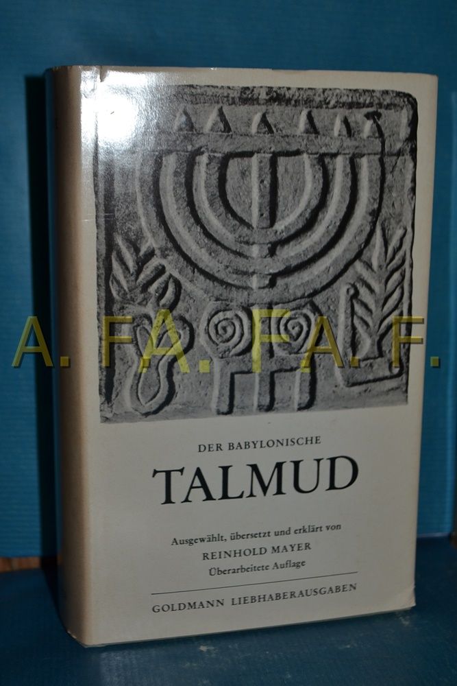 Der babylonische Talmud - Mayer, Reinhold