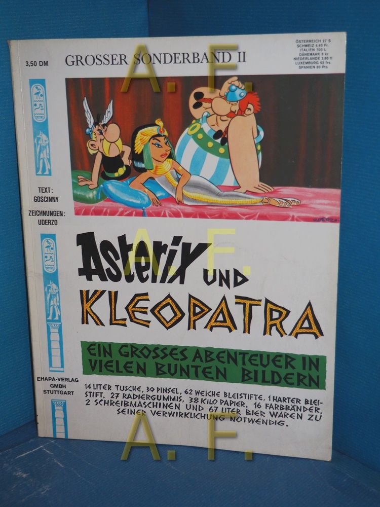 Asterix und Kleopatra / DM 3,50 / Großer Sonderband II (2) - Uderzo, Albert und René Goscinny
