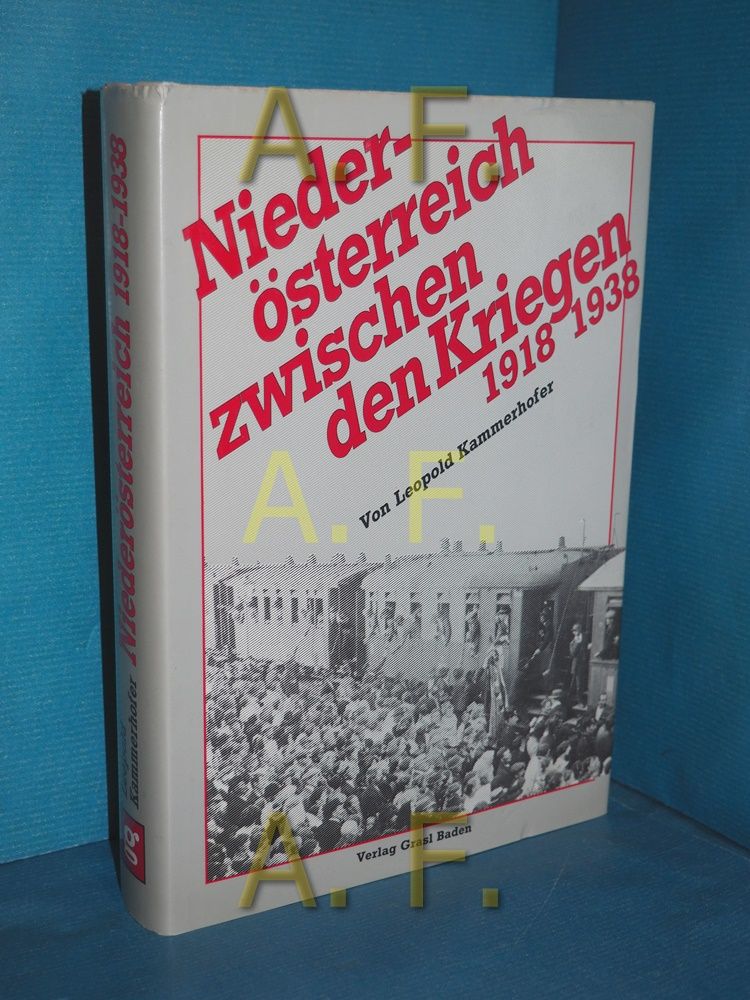 Niederösterreich zwischen den Kriegen : wirtschaftliche, politische, soziale und kulturelle Entwicklung von 1918 bis 1938. Hrsg. vom Niederösterreich-Fonds - Kammerhofer, Leopold