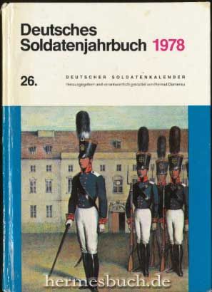 Deutsches Soldatenjahrbuch 1978. 26. Deutscher Soldatenkalender