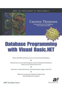 Database Programming With Visual Basic . NET
