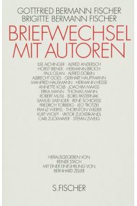 Briefwechsel mit Autoren. Herausgegeben von Reiner Stach. Mit einer Einführung von Bernhard Zeller.