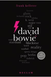 David Bowie. 100 Seiten (Reclam 100 Seiten)