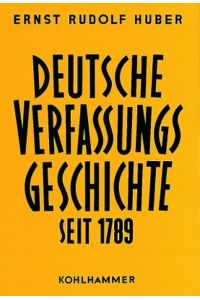 Dokumente zur deutschen Verfassungsgeschichte Band 2: Deutsche Verfassungsdokumente 1851 - 1900