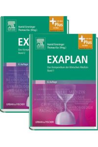 Exaplan  - Das Kompendium der klinischen Medizin. In 2 Bänden Mit dem Plus im Web: Der Code im Buch schaltet Ihnen exklusive Inhalte im Internet kostenlos frei - mehr als ein e-book