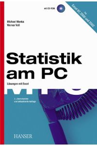 Statistik am PC - Lösungen mit Excel - ohne CD-Rom