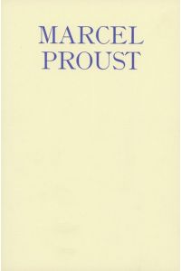 Marcel Proust - Sprache und Sprachen.