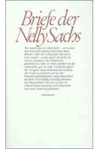 Briefe der Nelly Sachs