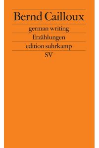 german writing: Erzählungen