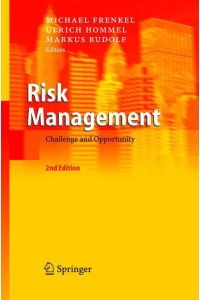 Risk Management  - Challenge and Opportunity