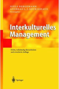 Interkulturelles Management (Gebundene Ausgabe) von Andreas L. J. Sourisseaux Niels Bergemann