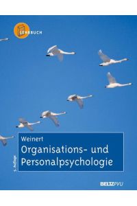 Organisations- und Personalpsychologie.   - Lehrbuch