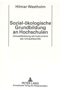 Sozial-Ökologische Grundbildung an Hochschulen