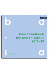 BDIA Handbuch Innenarchitektur 2018/19