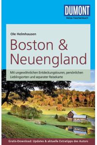 DuMont Reise-Taschenbuch Reiseführer Boston & Neuengland: mit Online-Updates zum Gratis-Download