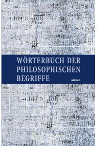 wörterbuch der philosophischen begriffe.