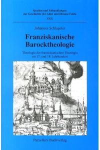Franziskanische Barocktheologie.