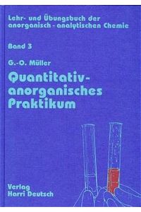 Lehr- und Übungsbuch der anorganisch-analytischen Chemie