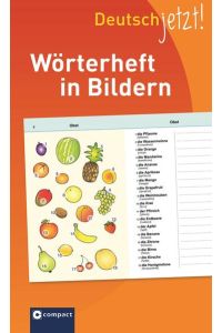 Wörterheft in Bildern / Illustrationen: Horst Gebhardt, Doris Weigl / Deutsch jetzt!