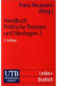 Handbuch Politische Theorien und Ideologien, Band 2