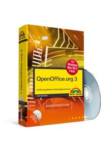 OpenOffice. org 3. 0 Kompendium für Windows, Mac OS X und Linux mit kompletter OpenOffice. org 3. 0 PrOOo-Box auf DVD