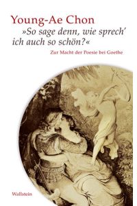 `So sage denn, wie sprech’ ich auch so schön?`: Zur Macht der Poesie bei Goethe (Münchener Universitätsschriften. Münchener Komparatistische Studien).