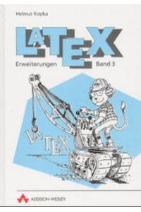 Latex Bd. 3- Erweiterungen 512 S. , 8°. , OPpbd. , sehr gutes Exemplar, wie neu - 2 am Lager