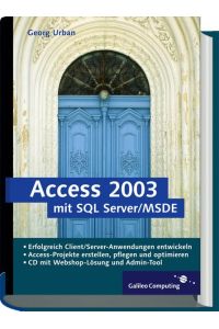 Access 2003 mit SQL Server/MSDE Urban, Georg