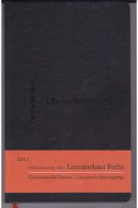 Fasanenstraße 23: 25 Jahre Literaturhaus Berlin