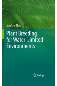 Plant Breeding for Water-Limited Environments