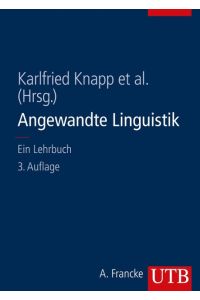 Angewandte Linguistik  - Ein Lehrbuch