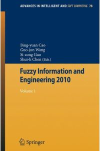 Fuzzy Information and Engineering 2010  - Vol 1