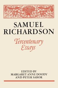 Samuel Richardson  - Tercentenary Essays