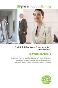 DataNucleus - Java Data Objects, Java Persistence API, Java, Relational database management system, OpenDocument, NeoDatis ODB, Amazon S3, Open-source software