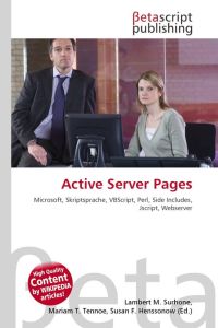 Active Server Pages - Microsoft, Skriptsprache, VBScript, Perl, Side Includes, Jscript, Webserver