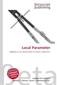 Local Parameter - Algebraic Curve, Meromorphic Function, Simple Zero