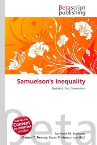 Samuelson's Inequality - Statistics, Paul Samuelson