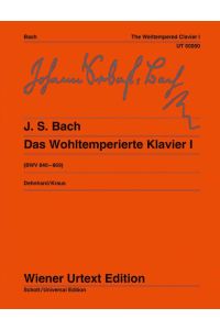 Das Wohltemperierte Klavier  - Nach dem Autograf und Abschriften. Teil I. BWV 846-869. Klavier.