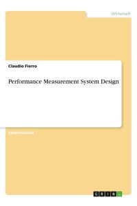 Performance Measurement System Design