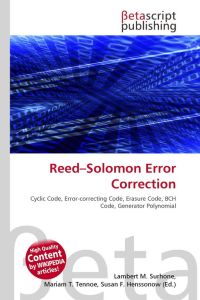 Reed-Solomon Error Correction - Cyclic Code, Error-correcting Code, Erasure Code, BCH Code, Generator Polynomial