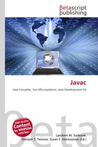 Javac - Java Compiler, Sun Microsystems, Java Development Kit