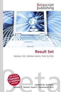 Result Set - Database, SQL, Database System, Order by (SQL)
