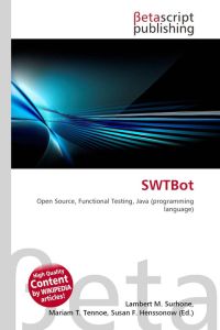 SWTBot - Open Source, Functional Testing, Java (programming language)