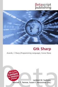 Gtk Sharp - Acando, C Sharp (Programming Language), Cocoa Sharp