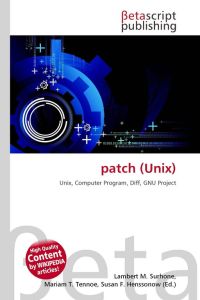 patch (Unix) - Unix, Computer Program, Diff, GNU Project