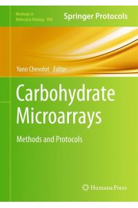 Carbohydrate Microarrays  - Methods and Protocols