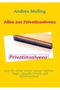 Alles zur Privatinsolvenz
