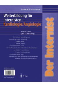 Der Internist: Weiterbildung für Internisten Kardiologie/ Angiologie  - Ihre Basis für die Facharztprüfung