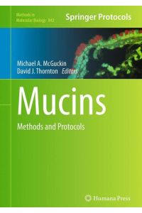 Mucins  - Methods and Protocols