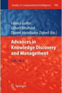 Advances in Knowledge Discovery and Management  - Volume 2